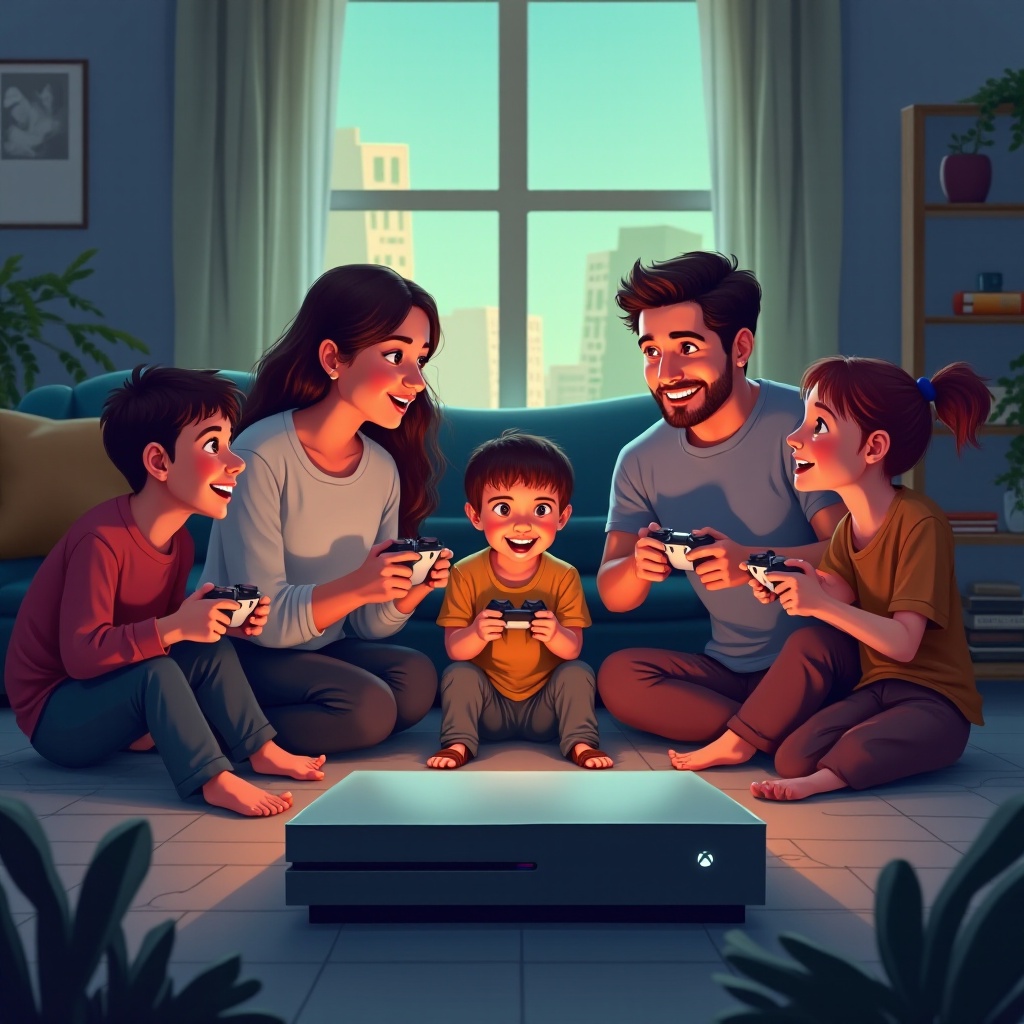 comment partager des jeux sur Xbox