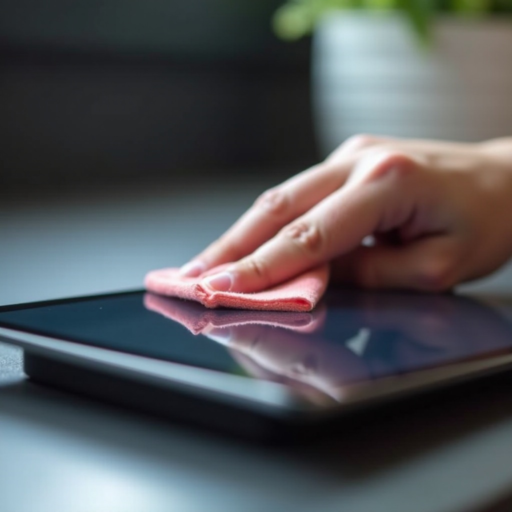 nettoyer ecran tablette