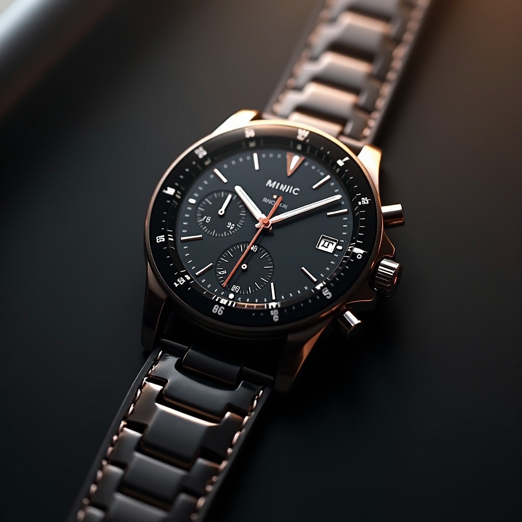 montre a aiguille connectée