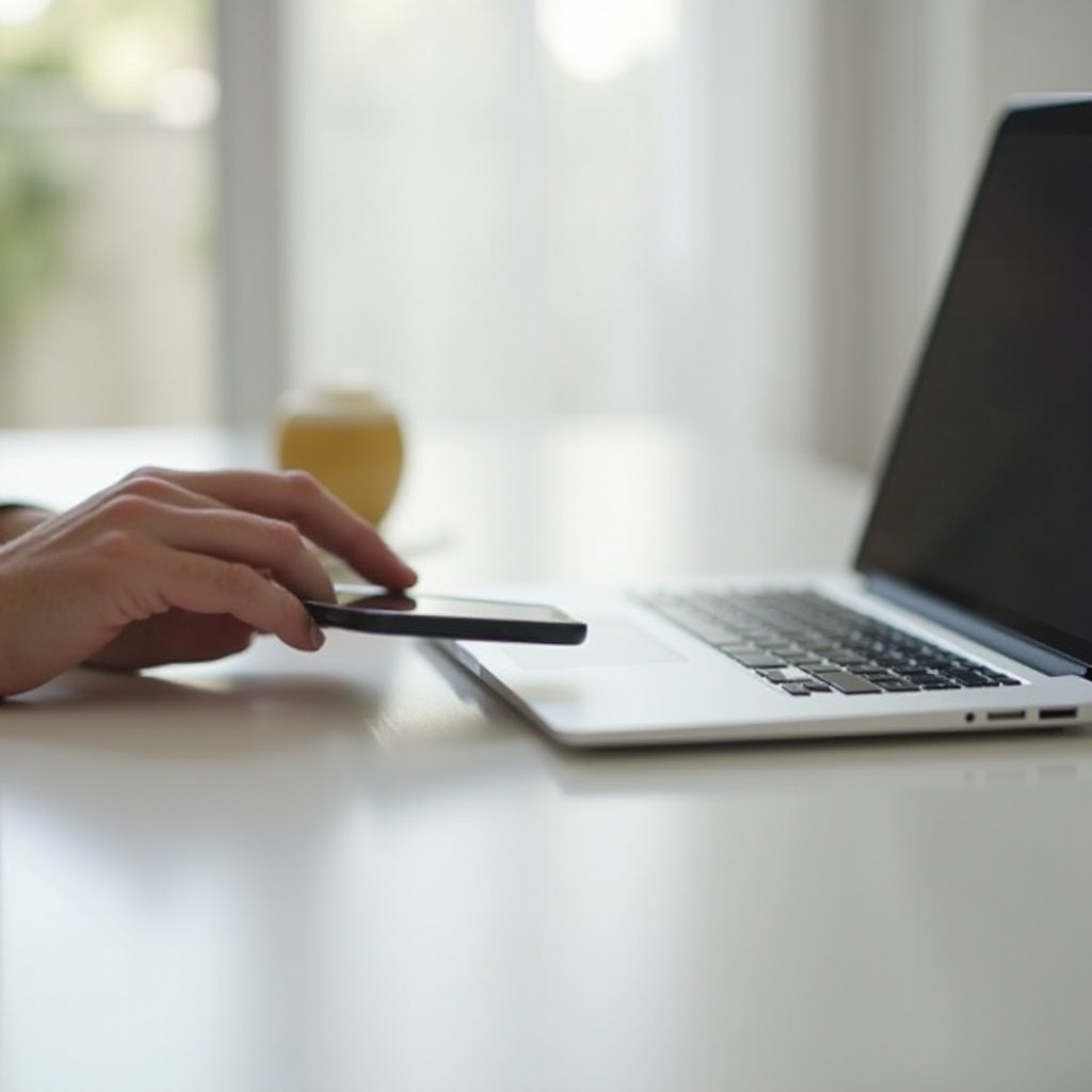 connecter l'iphone au mac sans câble