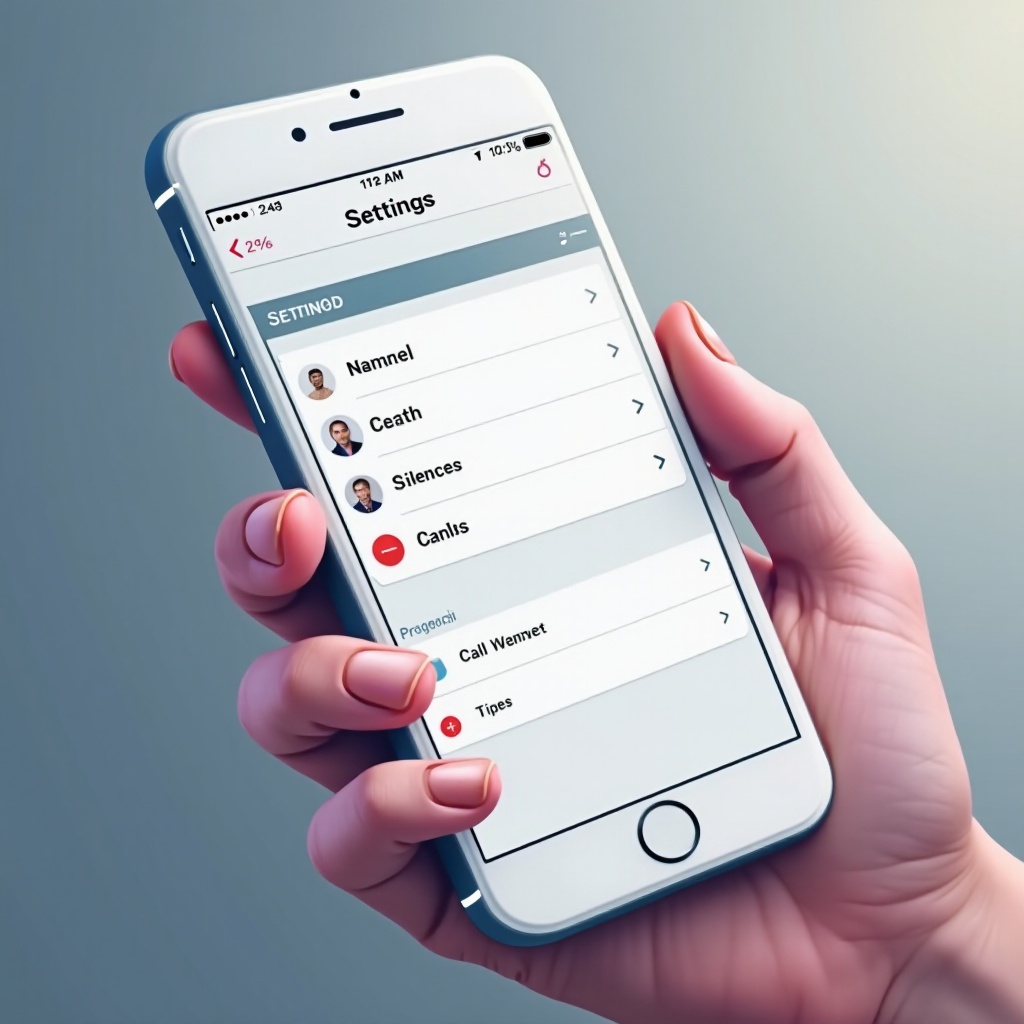 comment couper les appels d'une personne sur iphone