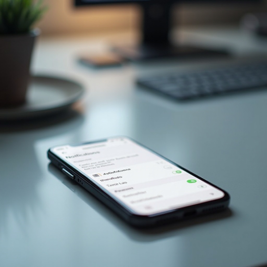 comment désactiver la notification par flash sur iPhone